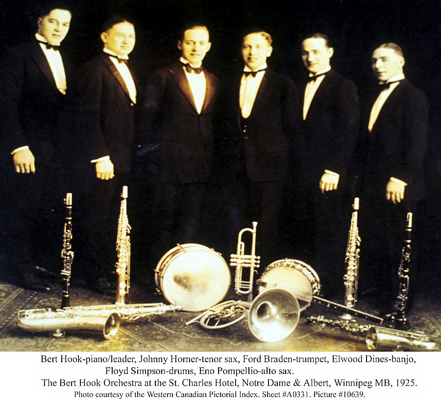 The Bert
                              Hook Orchestra 1926