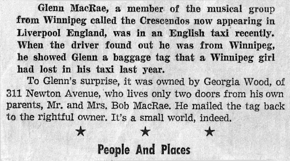 Winnipeg newspaper article Winnipeg newspaper
article