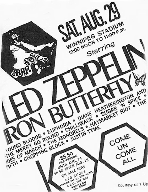 Man
                              Pop Festival Poster