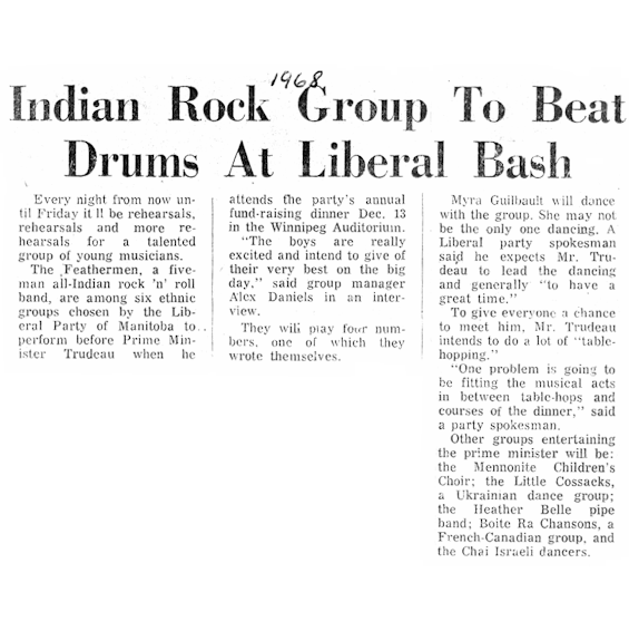 Newspaper Article 1968
