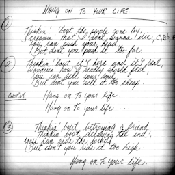 Hang On To Your Life