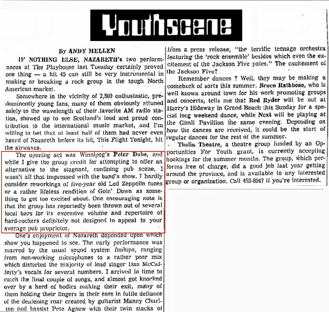 Youthscene by
                              Andy Mellen Review