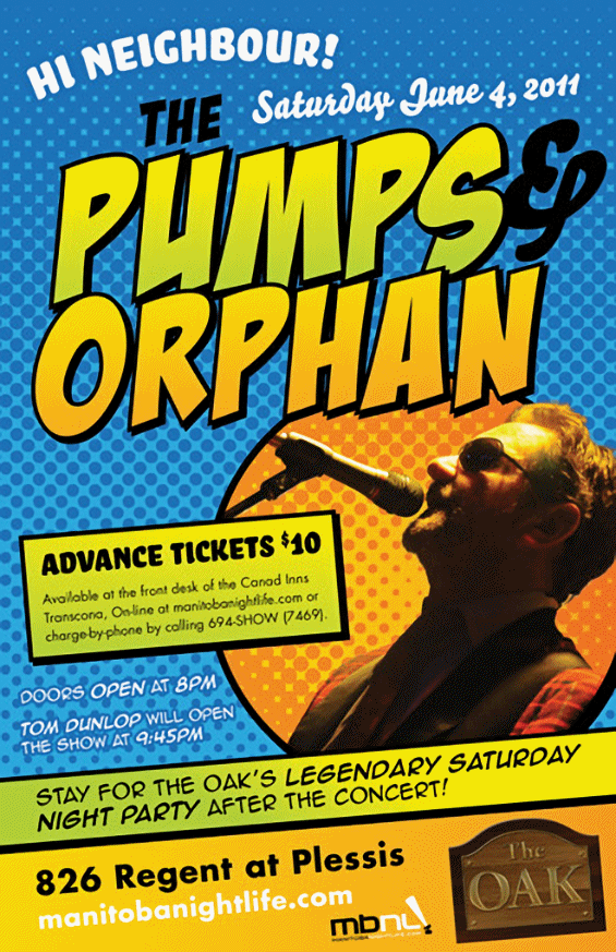 The Pumps Poster June 4, 2011