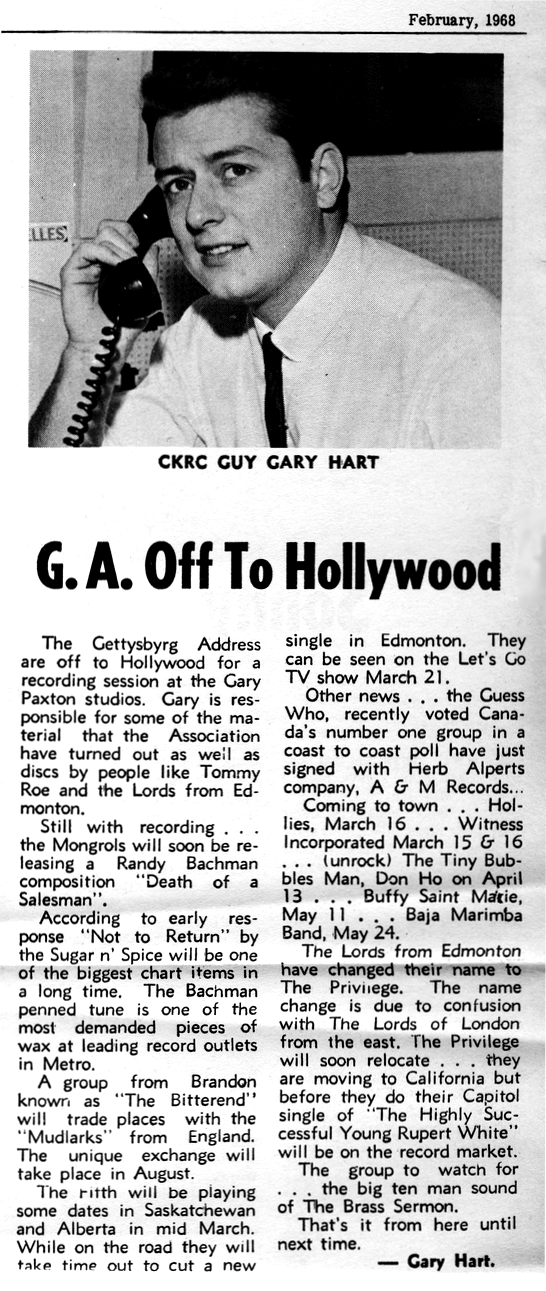 Gettysbyrg Address Off to Hollywood