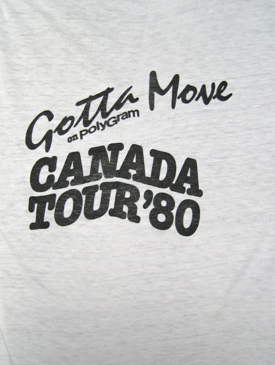 Gotta Move Canada Tour '80